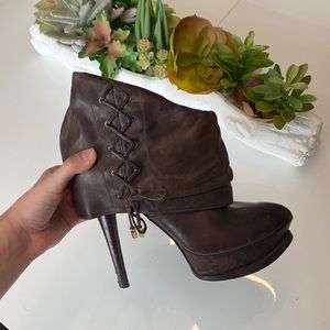 Leather Marciano Booties